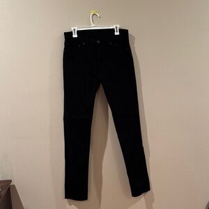 Levi Classic Black Denim Mens Jeans